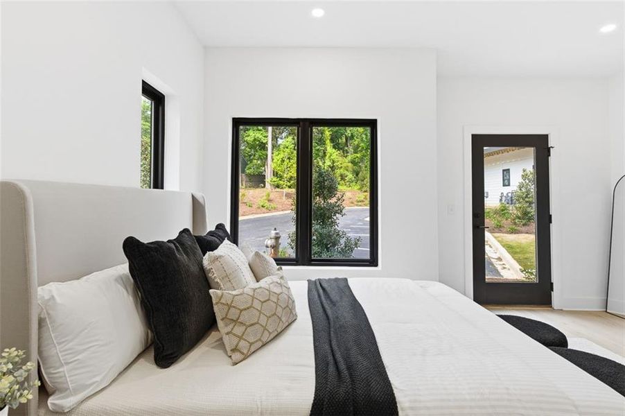 Furnished interior view inside a new home in , Atlanta (Image 43).