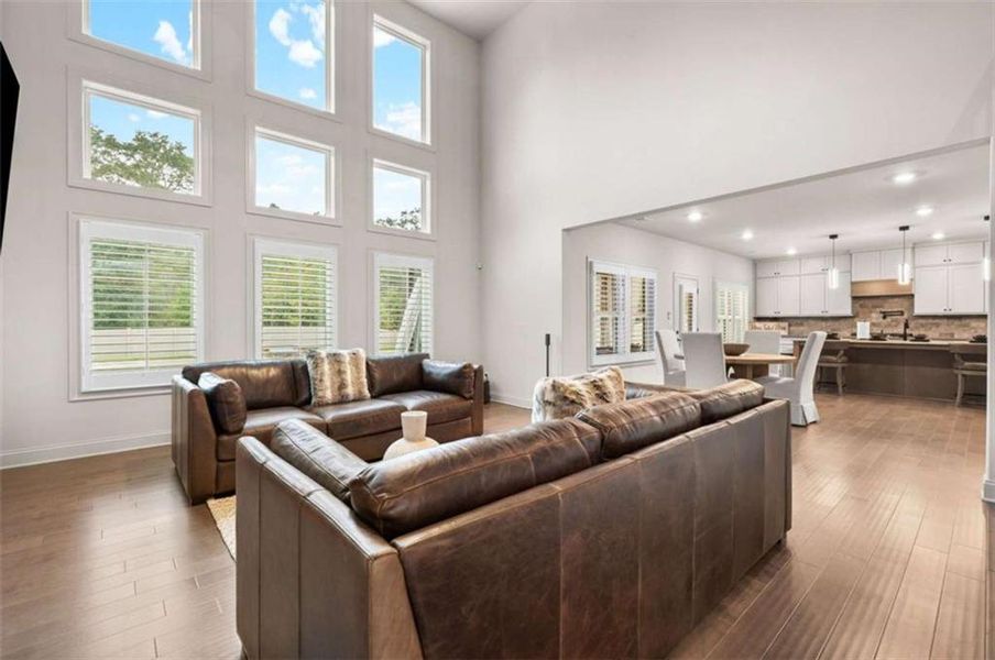 Furnished interior view inside a new home in , Conyers (Image 24).