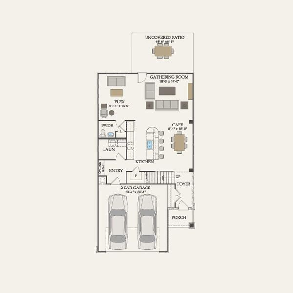 Pulte Homes, Nelson floor plan