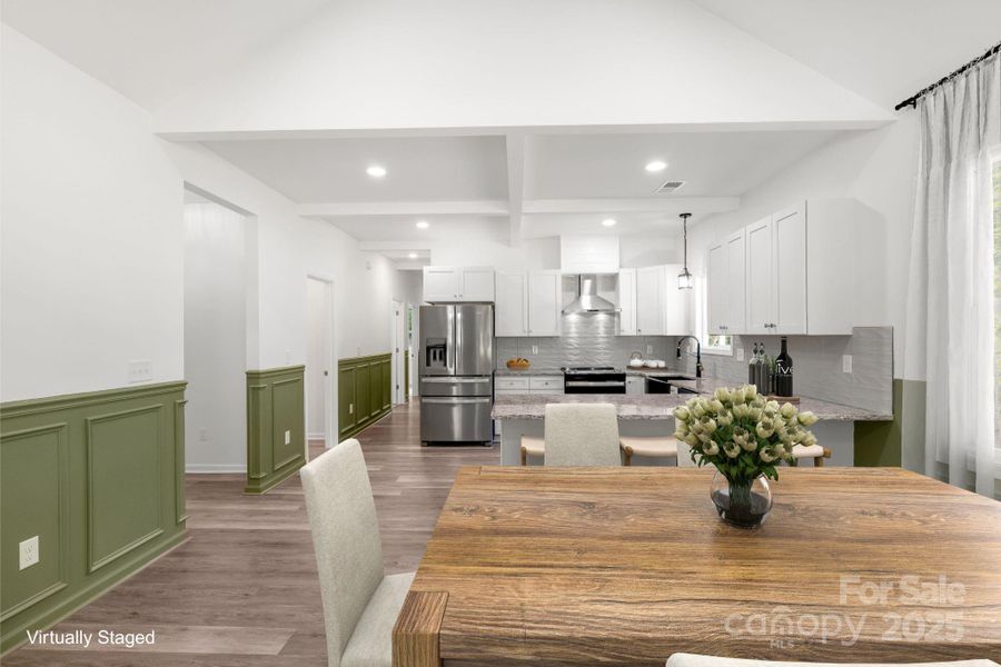 Furnished interior view inside a new home in , Shelby (Image 5).