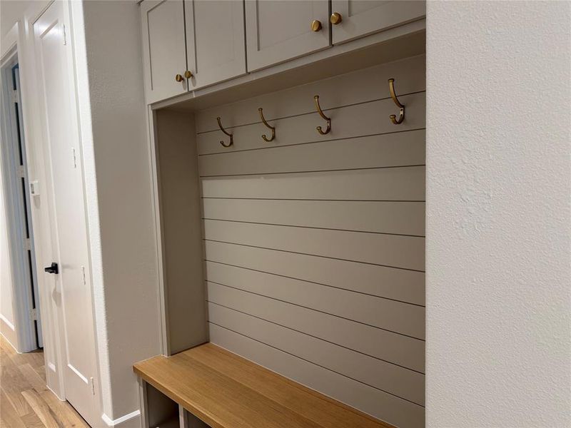 Rear Foyer with coat storage