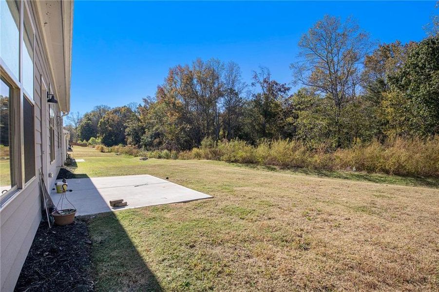 Exterior details and patio area of a home in Hellen Valley, Braselton (Image 22). Exterior details and patio area of a home in Hellen Valley, Braselton (Image 22).