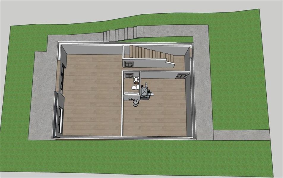 2D floor plan layout of this home in , Ellijay, GA (Image 4).