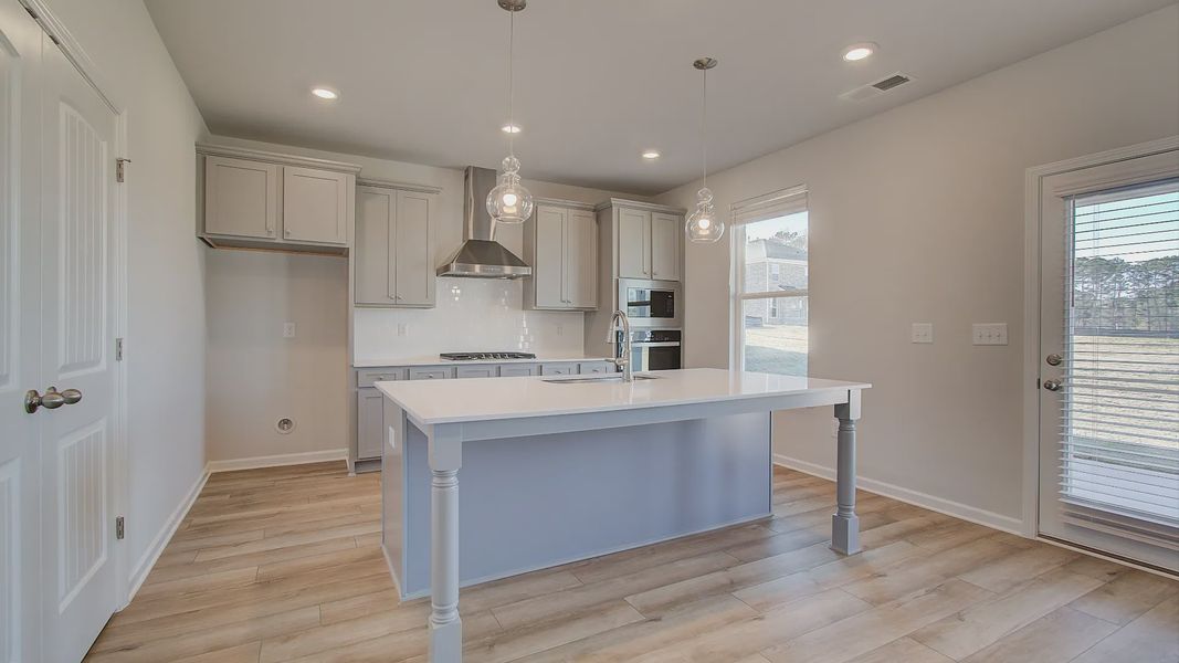 Representative furnished interior of a home built from the Pelham by DRB Homes in Cottages of Bearwood, Mount Pleasant (Image 15).