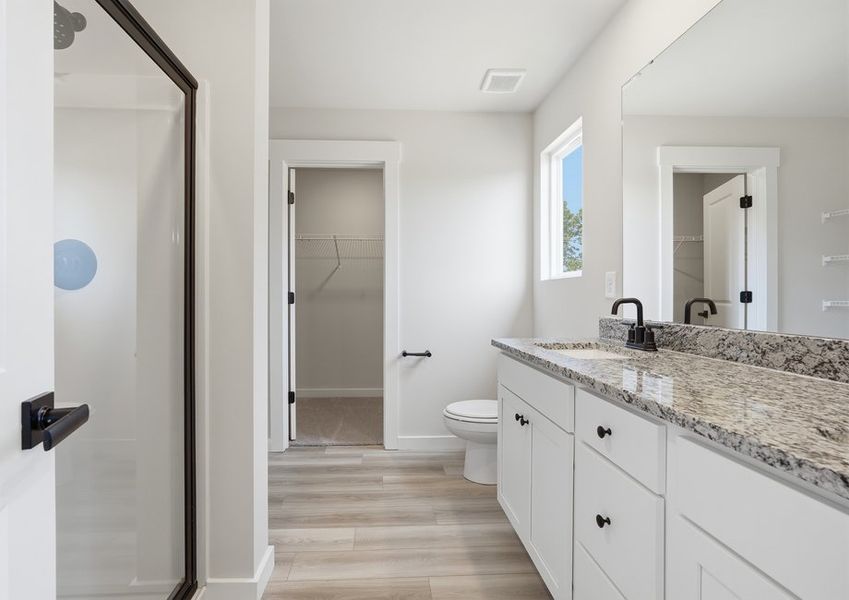 Master bathroom