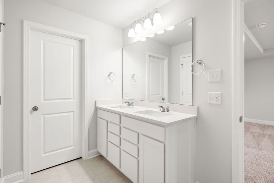 Furnished interior view inside a new home in Waterways, Richmond Hill (Image 9). Furnished interior view inside a new home in Waterways, Richmond Hill (Image 9).