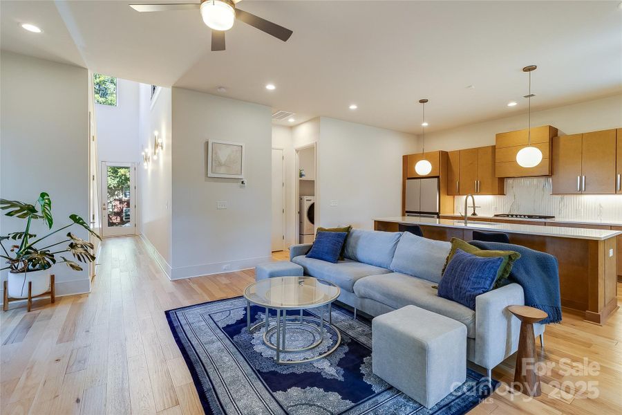 Furnished interior view inside a new home in , Charlotte (Image 12).