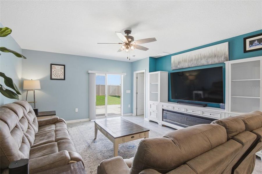 Furnished interior view inside a new home in Wellness Ridge, Clermont (Image 34).