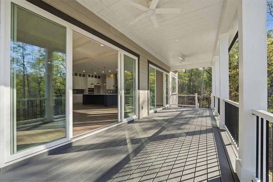 Exterior details and patio area of a home in , Murrayville (Image 26).