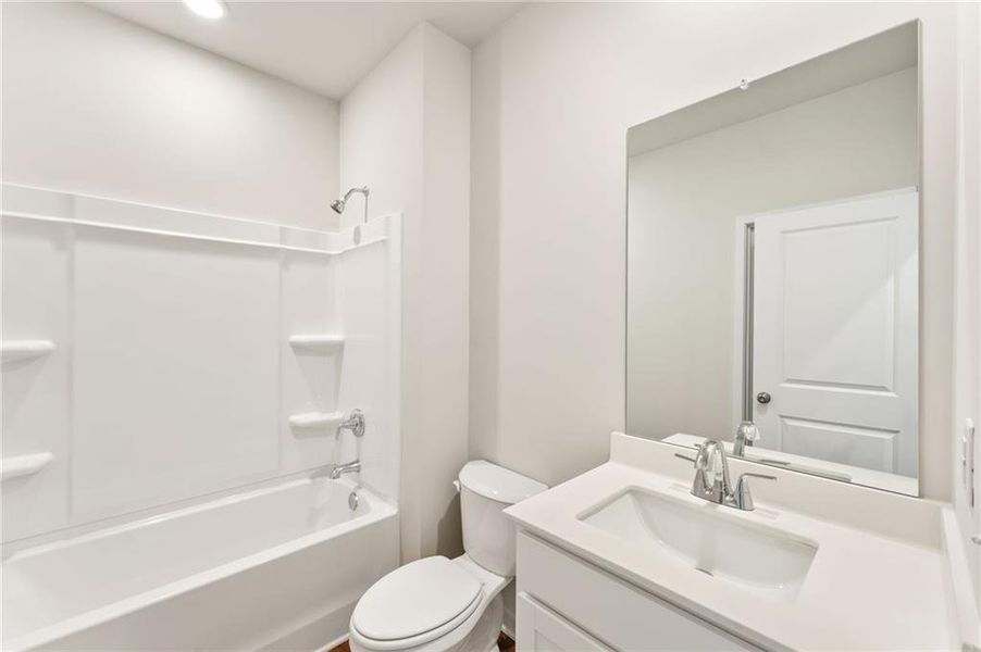 Furnished interior view inside a new home in Hawthorne Reserve, Dallas (Image 8).