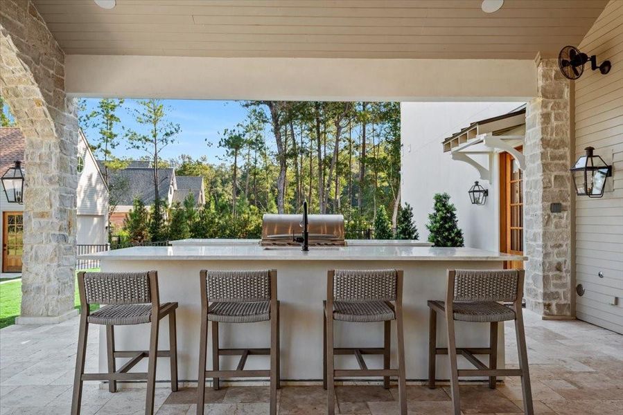 Exterior details and patio area of a home in , Montgomery (Image 25).