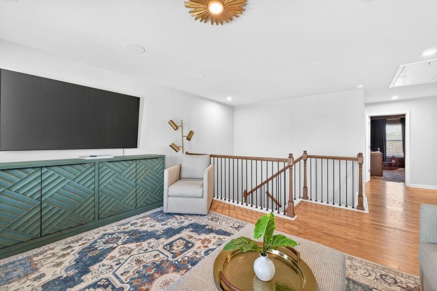 Furnished interior view inside a new home in Reunion, Flowery Branch (Image 74).