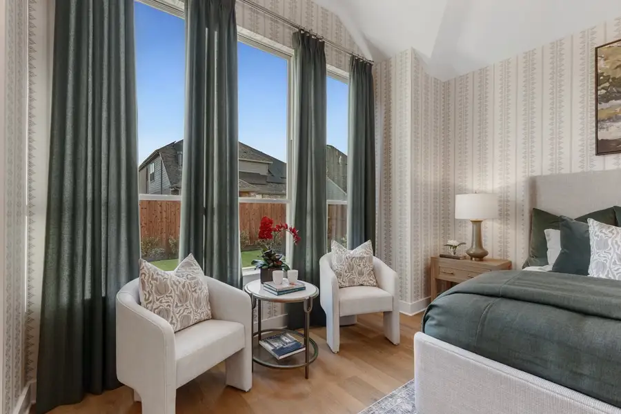 Representative Primary Bedroom - some options shown