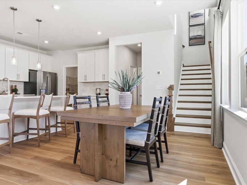 Representative furnished interior of a home built from the York by Tri Pointe Homes in Southbridge, Fort Mill (Image 14).