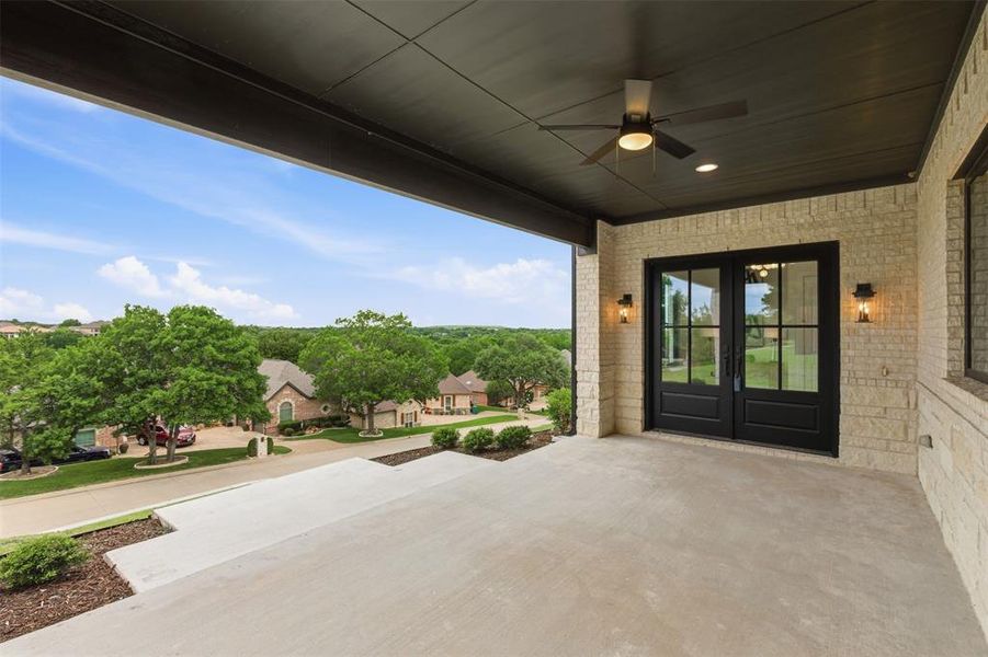 Exterior details and patio area of a home in , Fort Worth (Image 3).