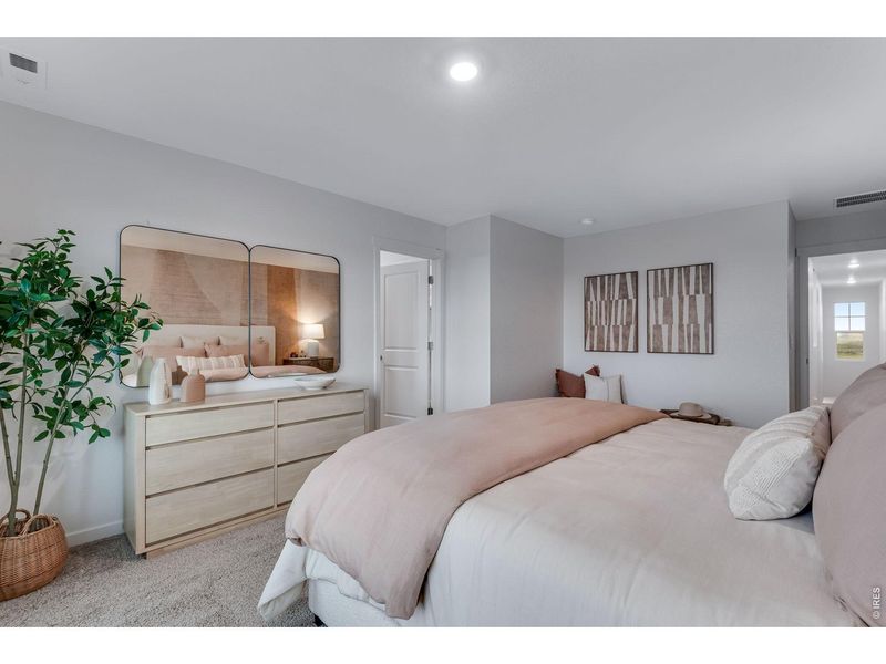 Furnished interior view inside a new home in Vista Meadows, Fort Lupton (Image 8).