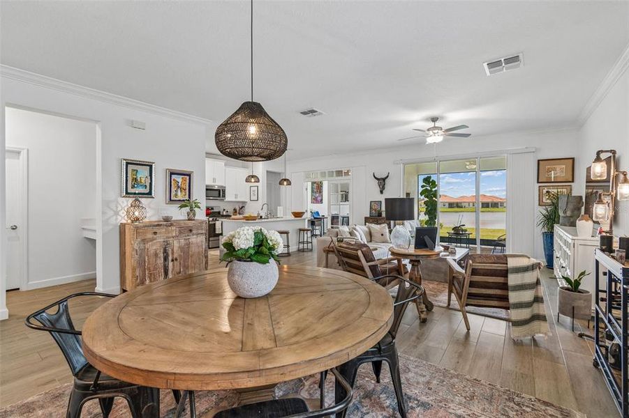 Furnished interior view inside a new home in , Wimauma (Image 13).