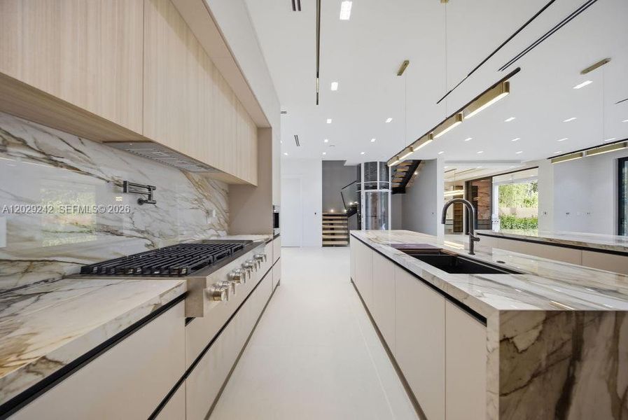 Furnished interior view inside a new home in , Fort Lauderdale (Image 4).