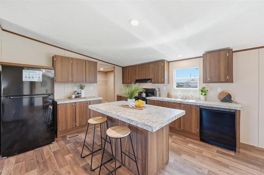 Furnished interior view inside a new home in , Burleson (Image 14).