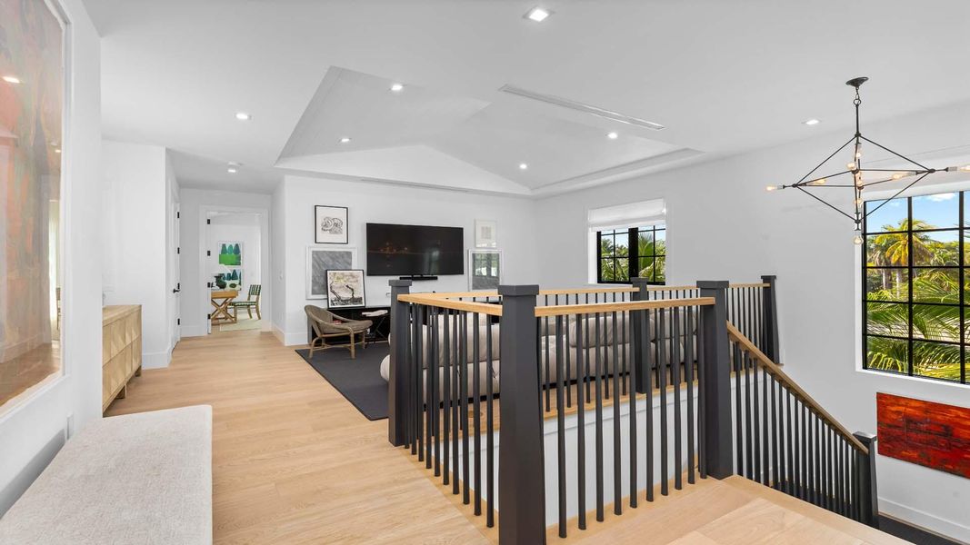 Furnished interior view inside a new home in , Delray Beach (Image 15).