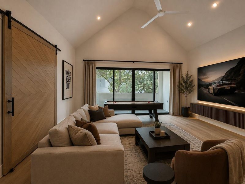 Virtual Staging Game Room