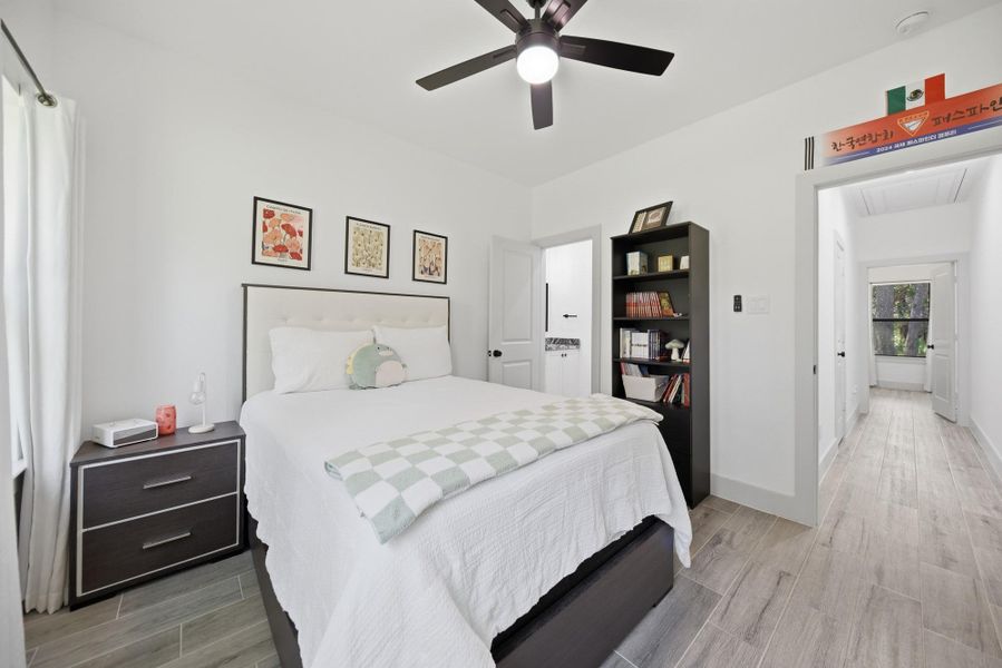 Furnished interior view inside a new home in , New Ulm (Image 32).