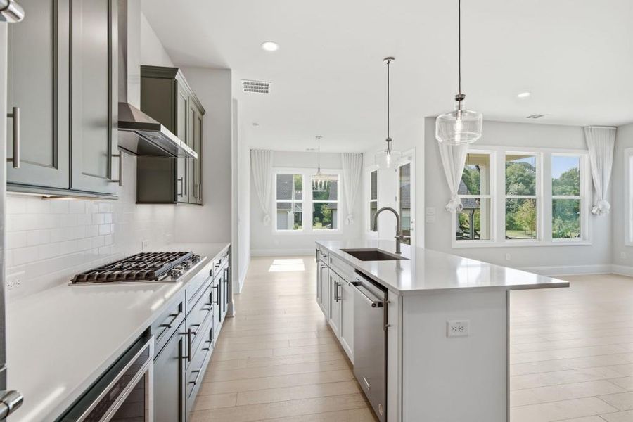 Furnished interior view inside a new home in , Woodstock (Image 10).