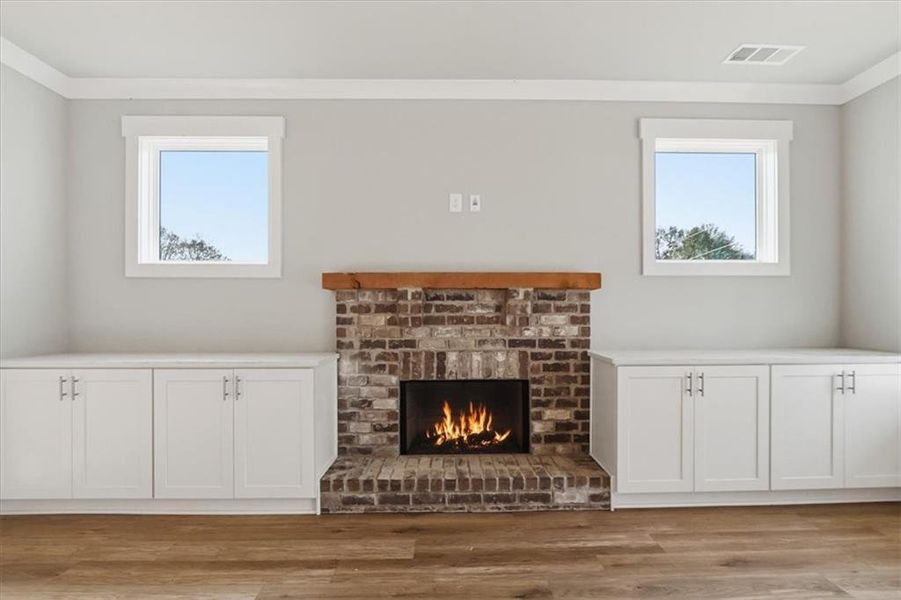 Furnished interior view inside a new home in , Statham (Image 5).