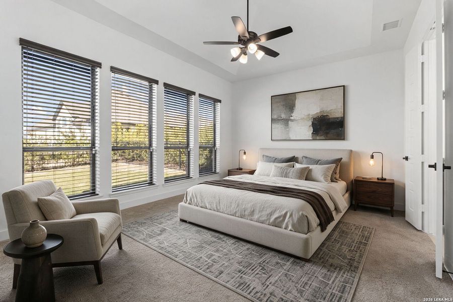 Furnished interior view inside a new home in Esperanza, Boerne (Image 39).