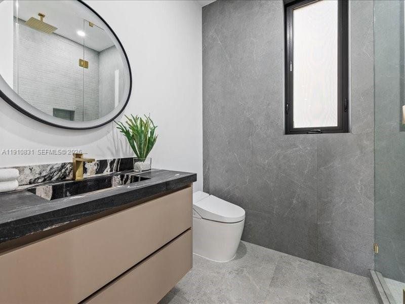 Furnished interior view inside a new home in , Miami Beach (Image 18).