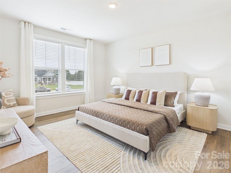 Furnished interior view inside a new home in , Mooresville (Image 11).