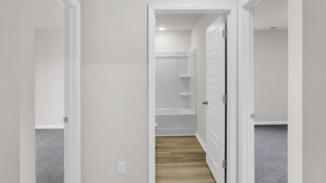 Spacious, unfurnished interior of a new home in Bailey Park, Fayetteville (Image 12). Spacious, unfurnished interior of a new home in Bailey Park, Fayetteville (Image 12).