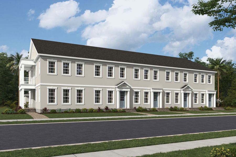 Representative exterior photo of a completed home built from the Prairie by Mattamy Homes in Newfield, Palm City, FL (Image 13).