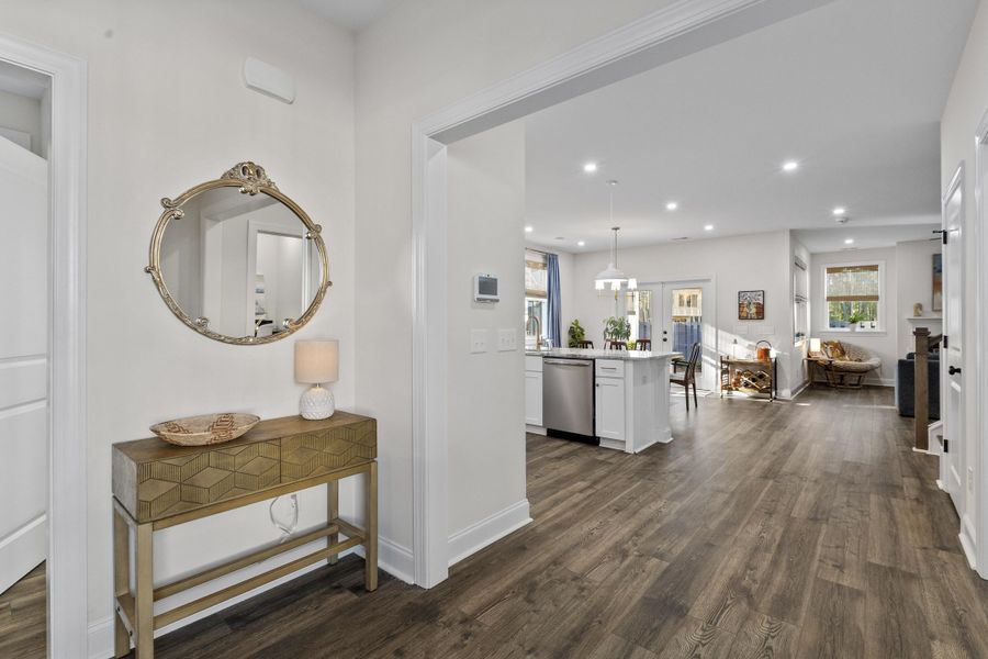 Furnished interior view inside a new home in , Johns Island (Image 29).