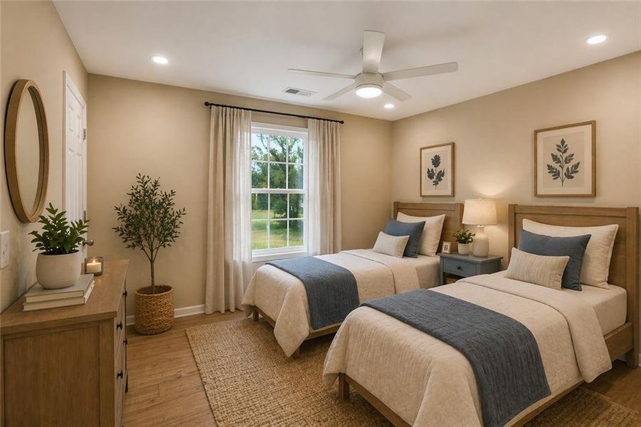 Furnished interior view inside a new home in , Taylorsville (Image 17).