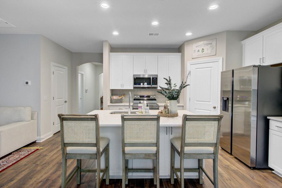 Furnished interior view inside a new home in , St. Stephen (Image 19).