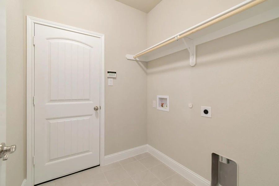 Laundry Room | Concept 2129 at Redden Farms - Classic Series in Midlothian, TX by Landsea Homes