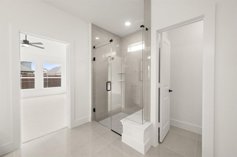 Furnished interior view inside a new home in High Country, Burleson (Image 9).