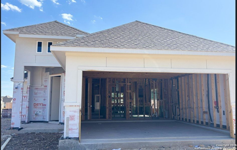 In-progress construction of a new home in Davis Ranch, San Antonio, TX (Image 6). In-progress construction of a new home in Davis Ranch, San Antonio, TX (Image 6).