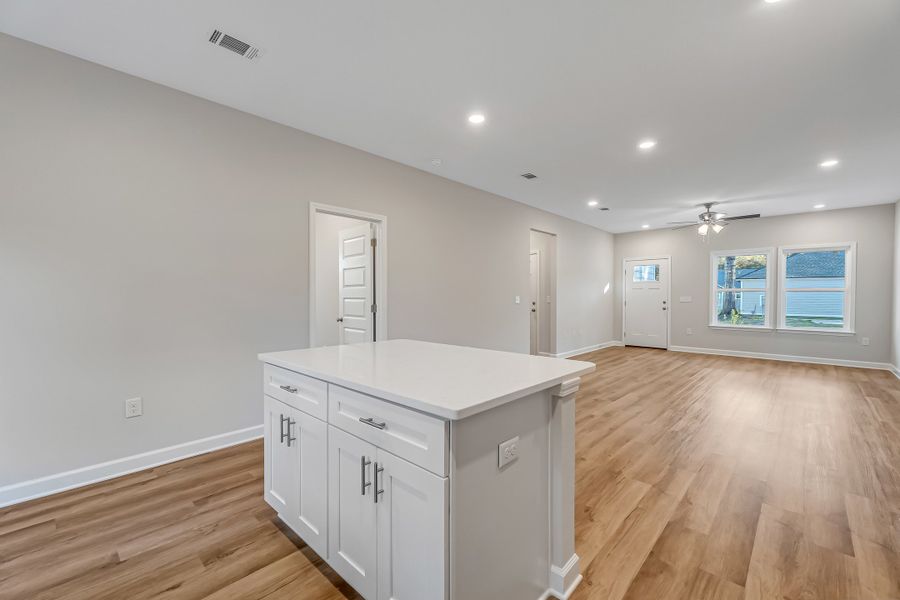 Spacious, unfurnished interior of a new home in Live Oak Cottages, Freeport (Image 34). Spacious, unfurnished interior of a new home in Live Oak Cottages, Freeport (Image 34).