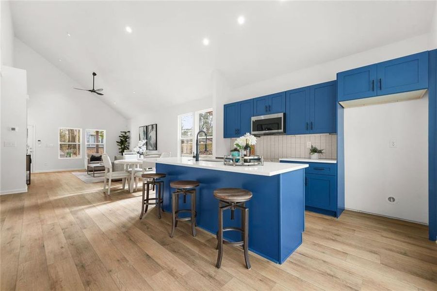 Furnished interior view inside a new home in , Atlanta (Image 29).