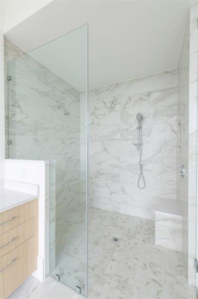 Close-up of interior finishes inside a home in , Atlanta (Image 21).