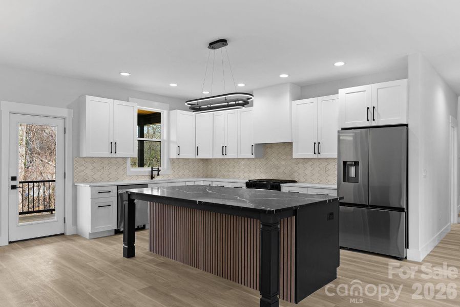 Furnished interior view inside a new home in , Asheville (Image 11).