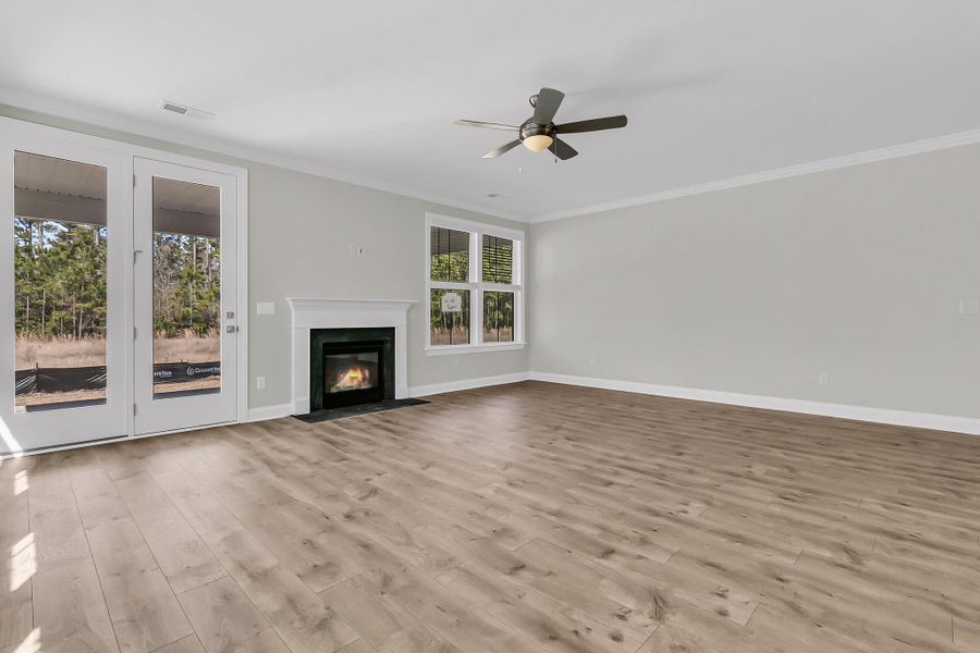 Spacious, unfurnished interior of a new home in Cherrywood Estates, Summerville (Image 33).