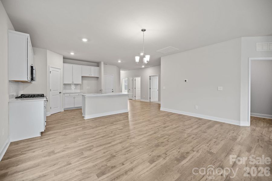 Spacious, unfurnished interior of a new home in Cottages at Indian Trail West, Indian Trail (Image 17). Spacious, unfurnished interior of a new home in Cottages at Indian Trail West, Indian Trail (Image 17).