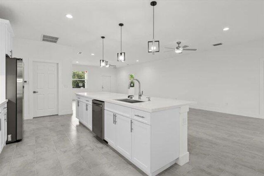 Furnished interior view inside a new home in , Vero Beach (Image 6).