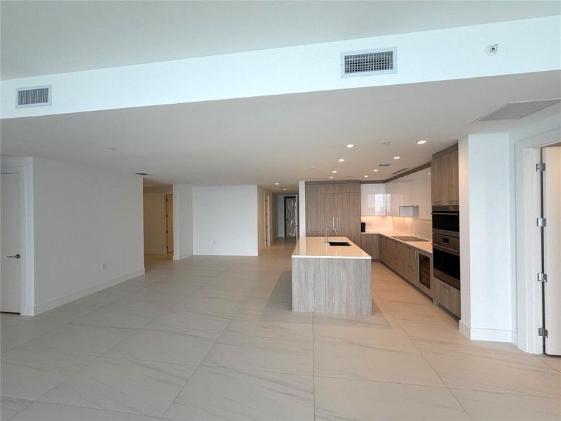 Dining and Kitchen area