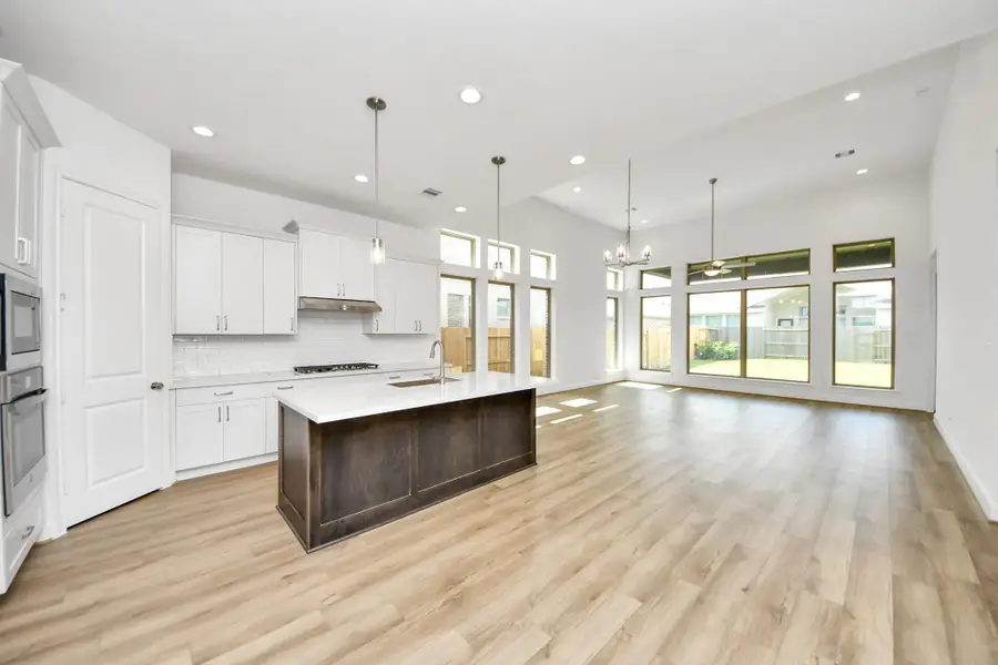 Furnished interior view inside a new home in Marvida, Cypress (Image 6).