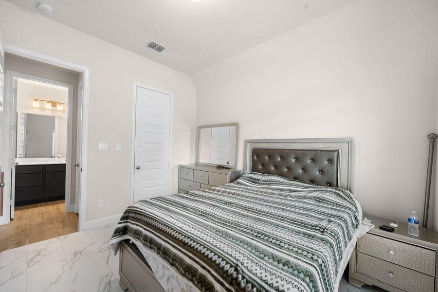 Furnished interior view inside a new home in Marvida, Cypress (Image 13).