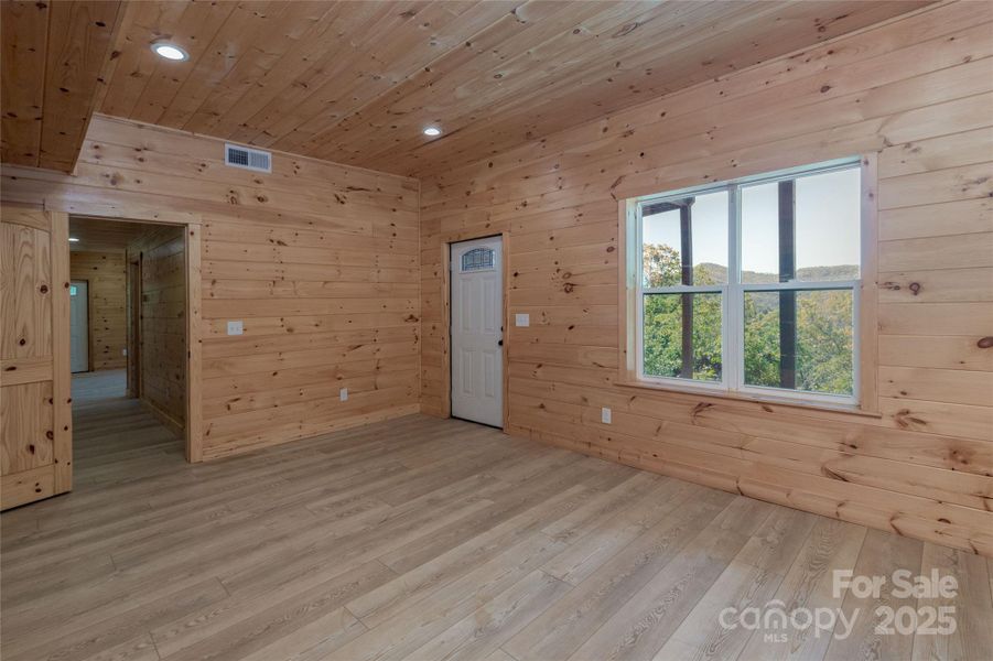 In-progress construction of a new home in , Bryson City, NC (Image 7).